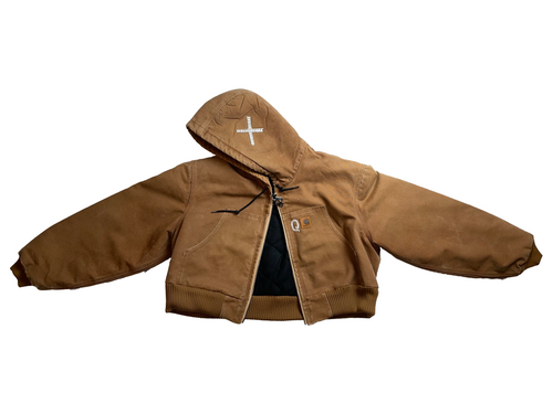 Cropped Hazelnut Montana Jacket
